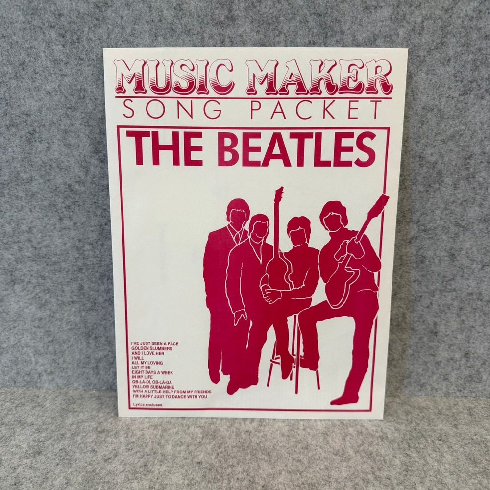 The Beatles, Music Maker Song Packet for Lap Harp